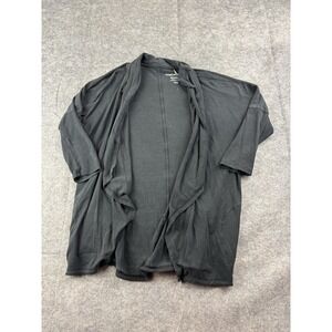 Toad & Co. Women's M Gray Gypsy Shawl Cardigan Open Lounge Athleisure Yoga